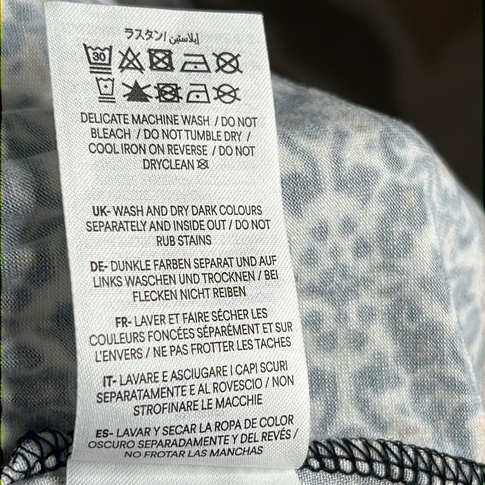 Boden Ruffle Wrap Stretch Jersey Mini Dress Black Opulent Pome Women's sz 2 New - Picture 11 of 11